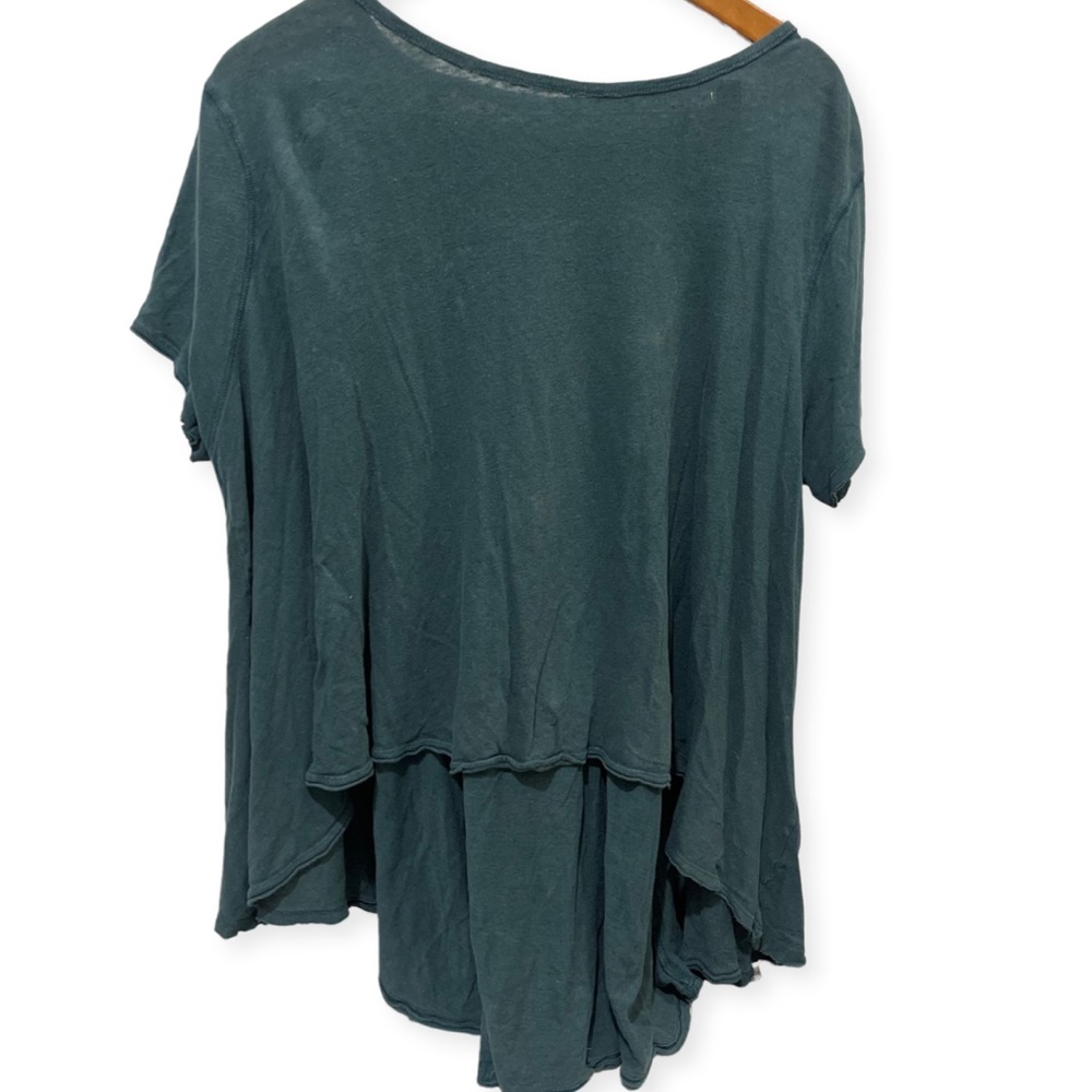 Hunter green free people oversized top!💚